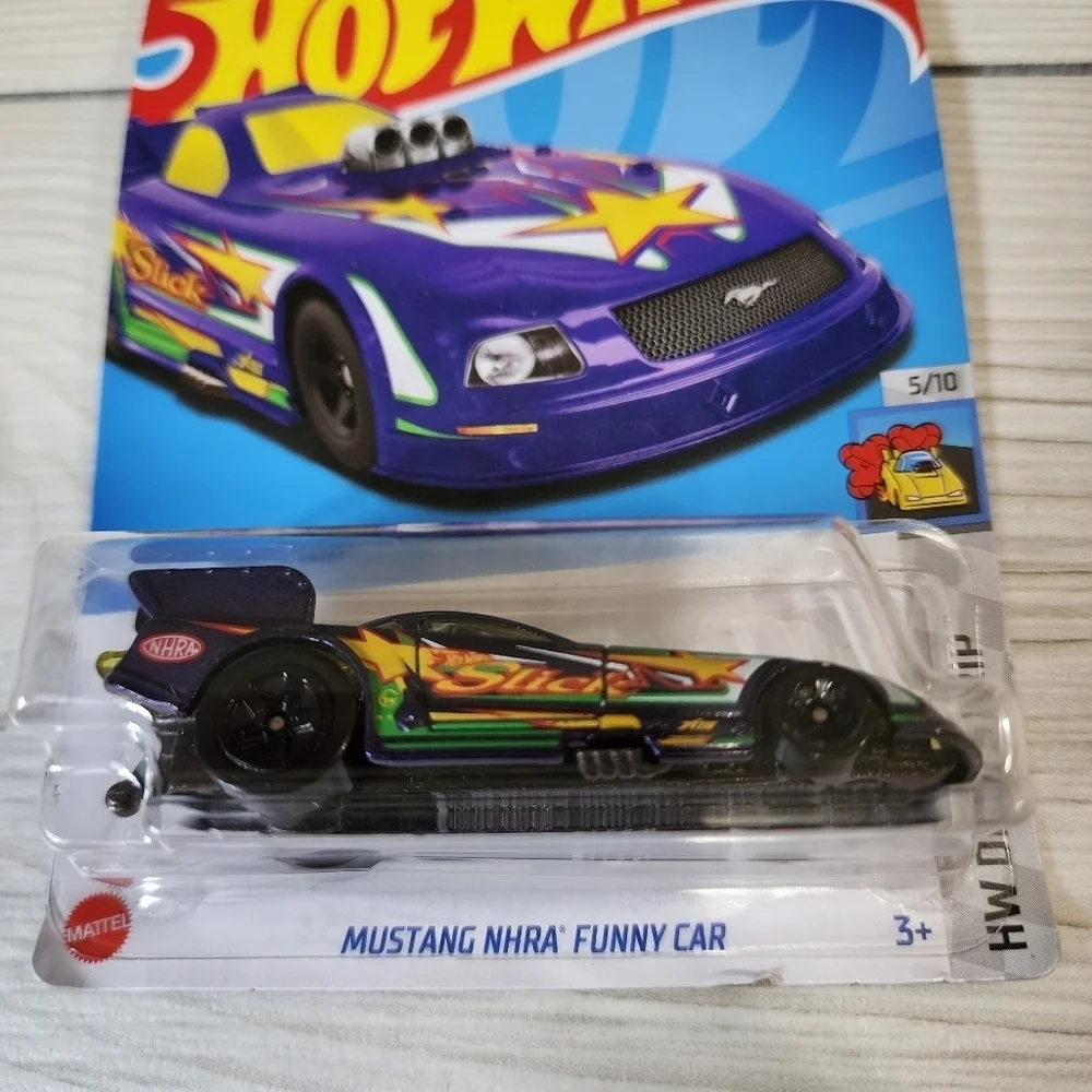 Hot Wheels Mustang NHRA funny car HW drag strip NWT #5/10